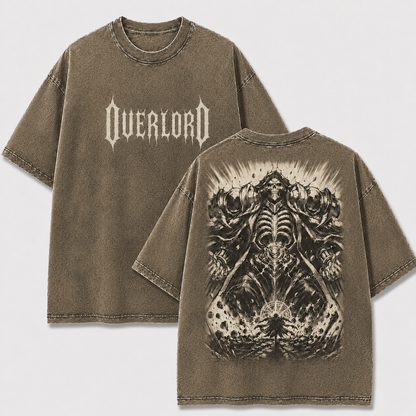 Armored Undead Emperor Vintage Washed Graphic Tee