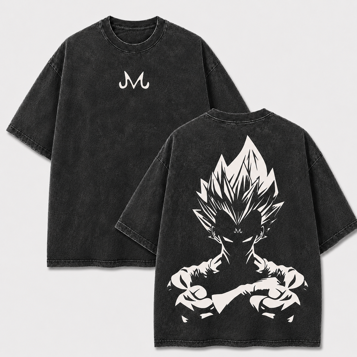 Vegeta Dragon Ball Vintage Washed Cotton Anime Shirt, DBZ Manga Tee Mineral Wash T-Shirt, Vintage Inspired, Anime Gift Tee, Y2K Shirt