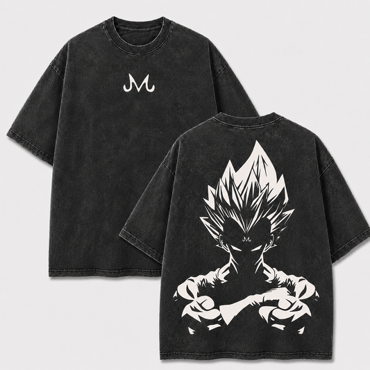 Dark Marked Energy Warrior Vintage Washed Graphic Tee