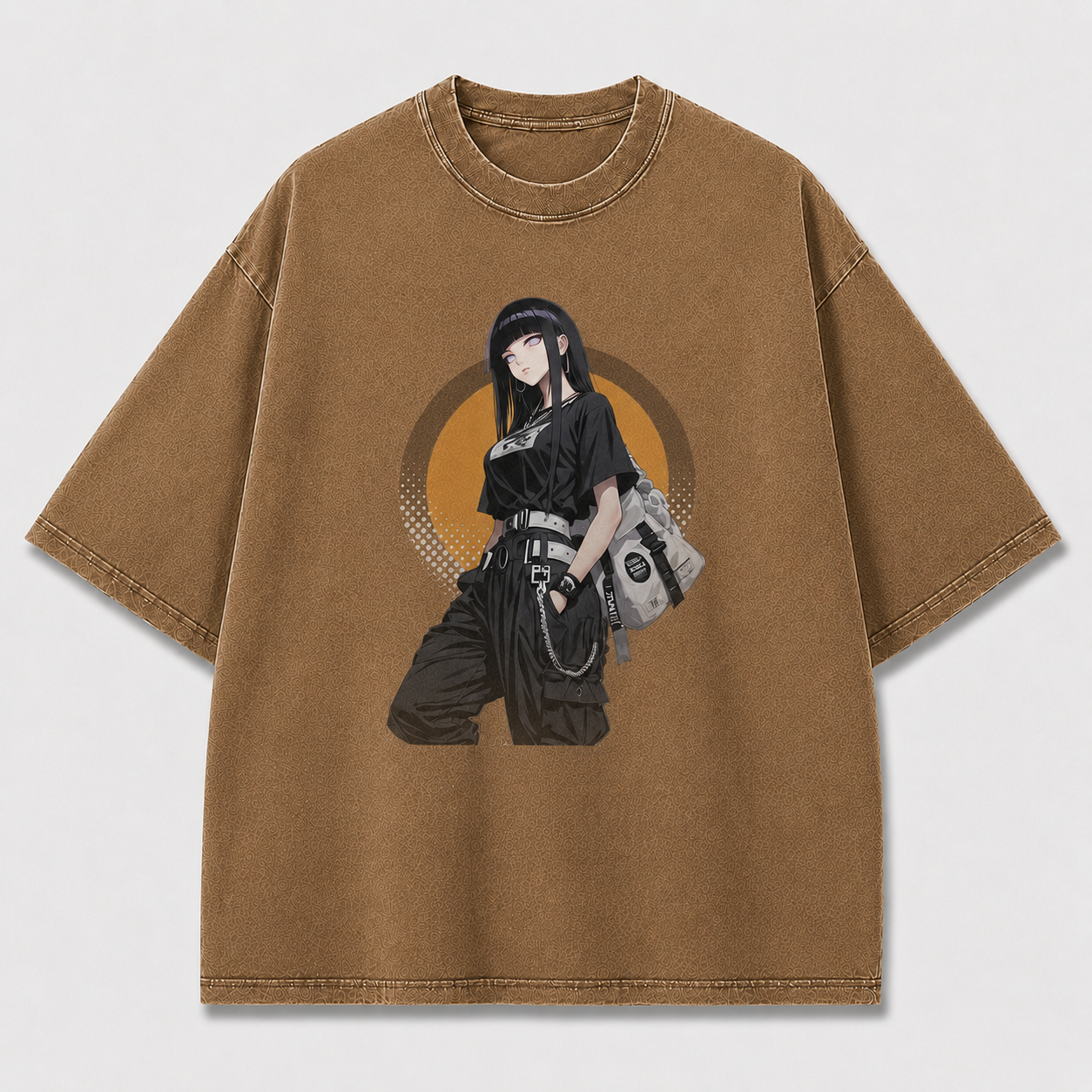 Oversized Graphic Print T-Shirt – Cargo Waifu Streetwear Tee