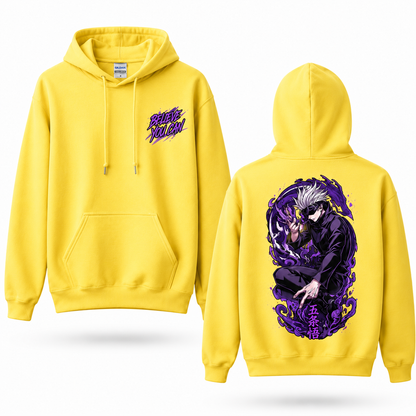 Believe You Can Purple Aura Sorcerer Graphic Hoodie