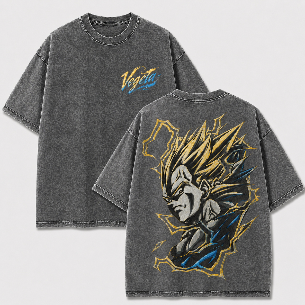 Golden-Haired Energy Prince Vintage Washed Graphic Tee