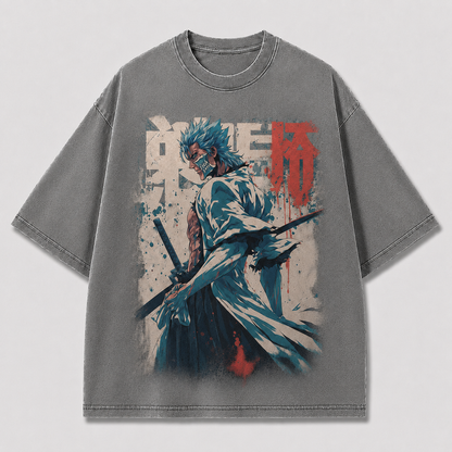 Oversized Streetwear Graphic Tee – Ice Dragon Quote Poster Print