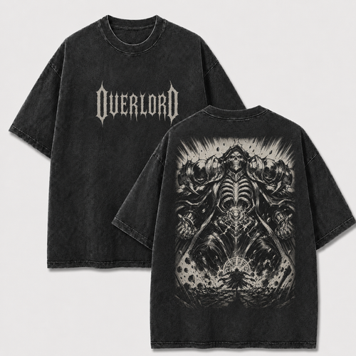 Armored Undead Emperor Vintage Washed Graphic Tee