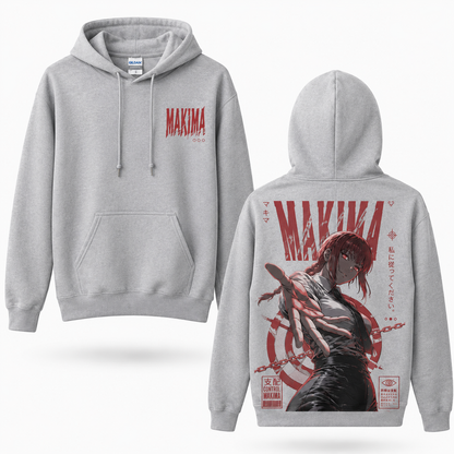 Graphic Print Pullover Hoodie – Streetwear Dark Fantasy Design