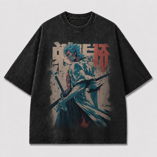 Oversized Streetwear Graphic Tee – Ice Dragon Quote Poster Print