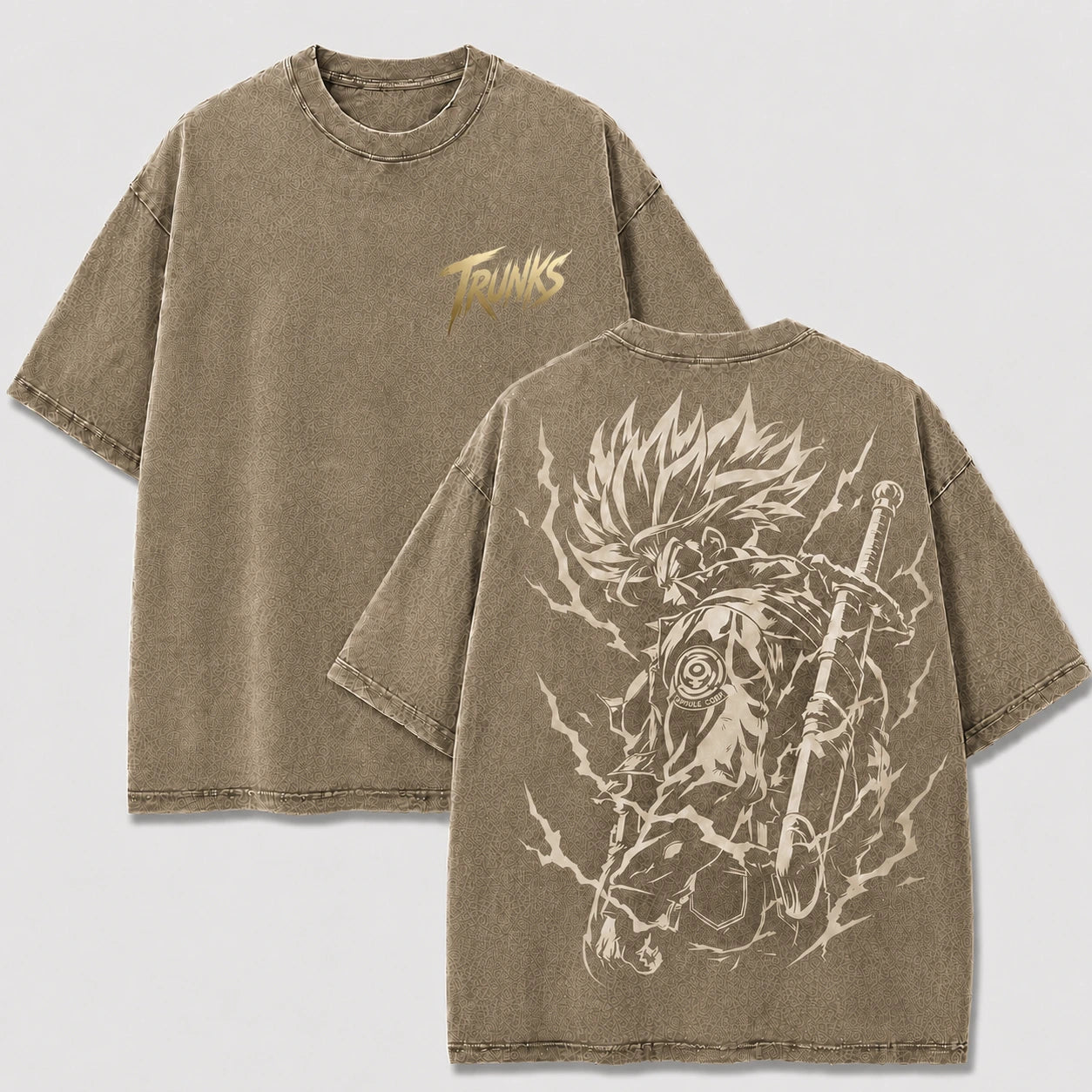 Future Sword Warrior Vintage Washed Graphic Tee
