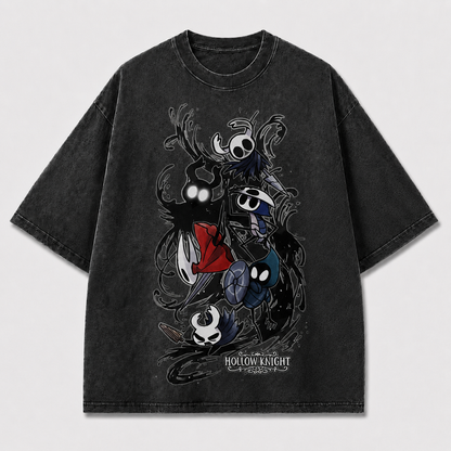 Mask Creature Ensemble Graphic Print Oversized Tee