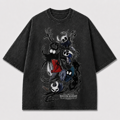 Mask Creature Ensemble Graphic Print Oversized Tee