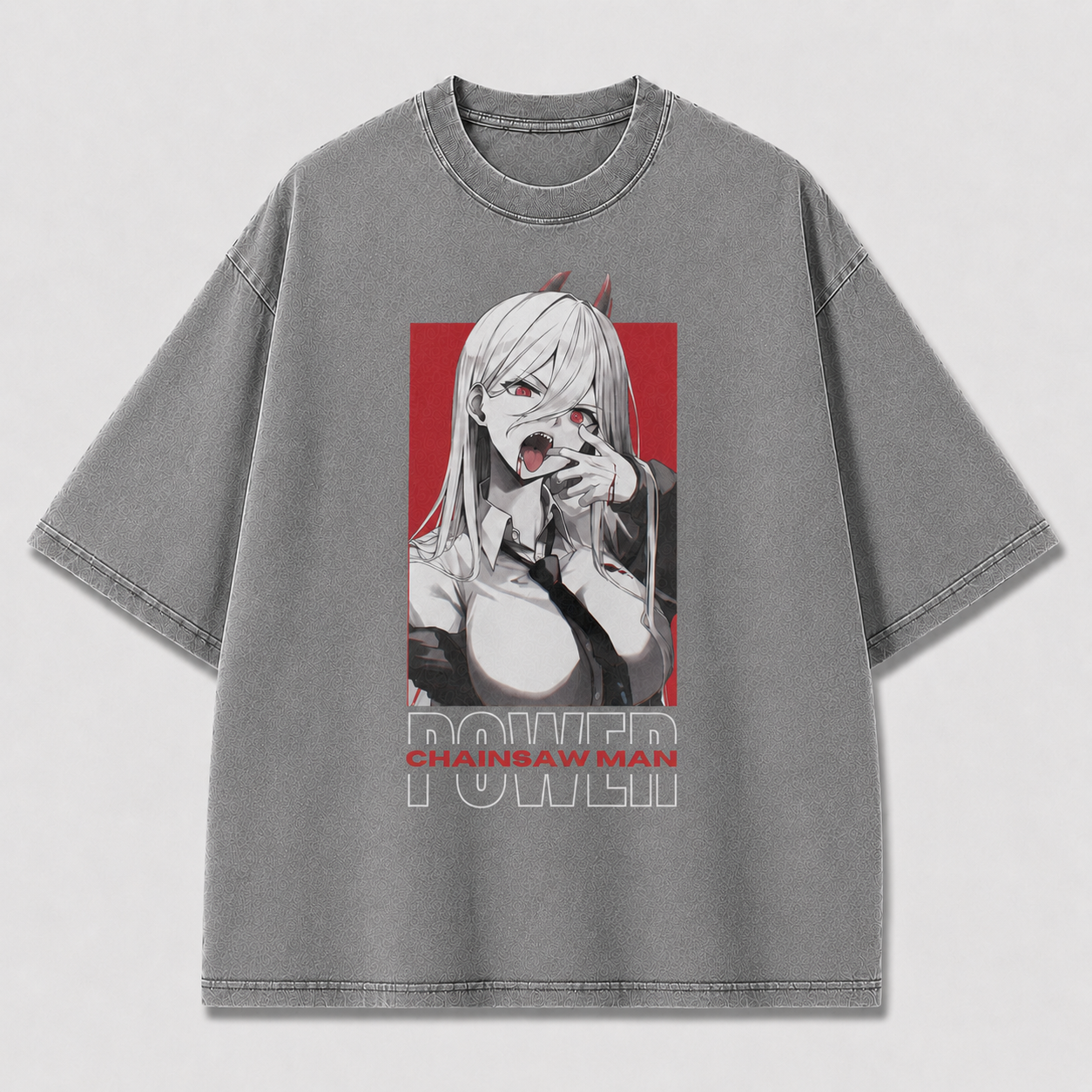 Oversized Graphic Print T-Shirt – Devil Girl Streetwear Tee