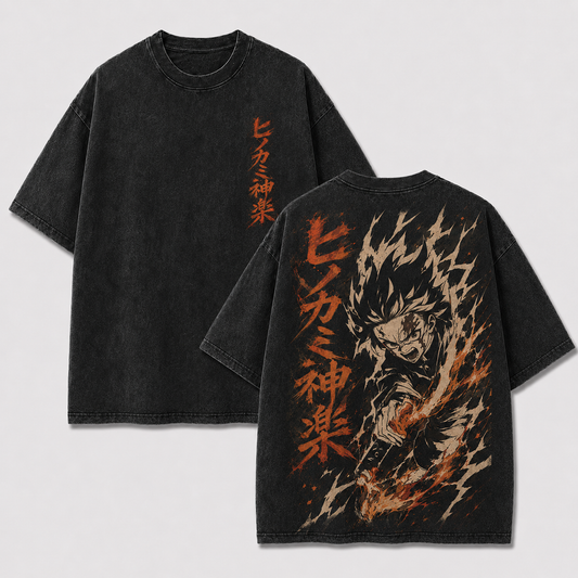 Thunder Blade Swordsman Vintage Washed Graphic Tee