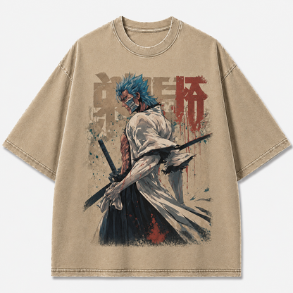 Oversized Streetwear Graphic Tee – Ice Dragon Quote Poster Print