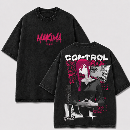 Oversized Streetwear Graphic Tee – Pink Portrait Collage Print