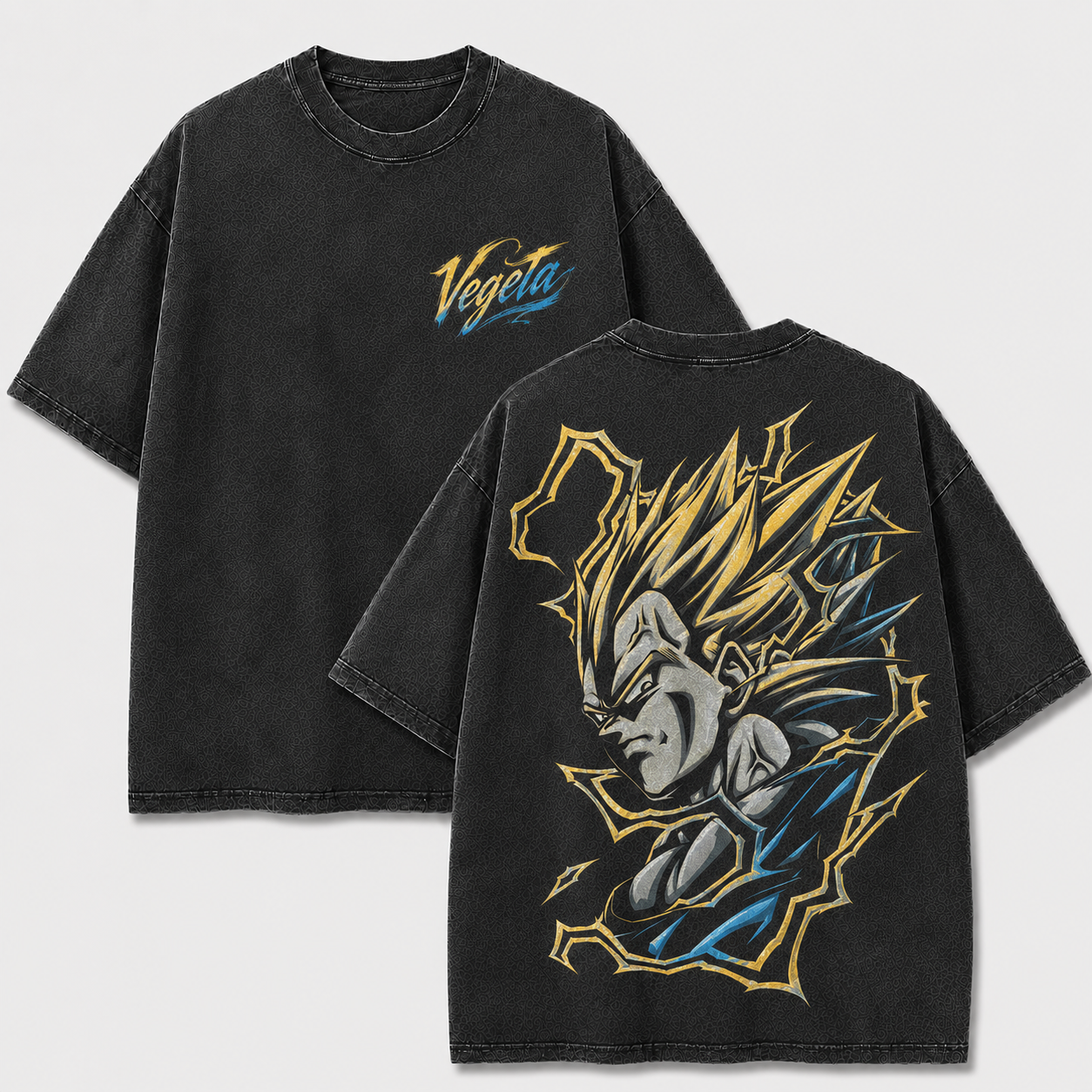 Golden-Haired Energy Prince Vintage Washed Graphic Tee