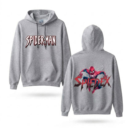 Red Mask Web Hero Graphic Hoodie – Front & Back Print