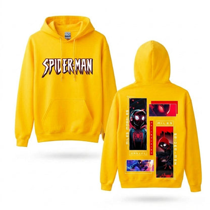 Urban Web Hero Collage Front & Back Graphic Hoodie