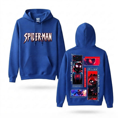 Urban Web Hero Collage Front & Back Graphic Hoodie