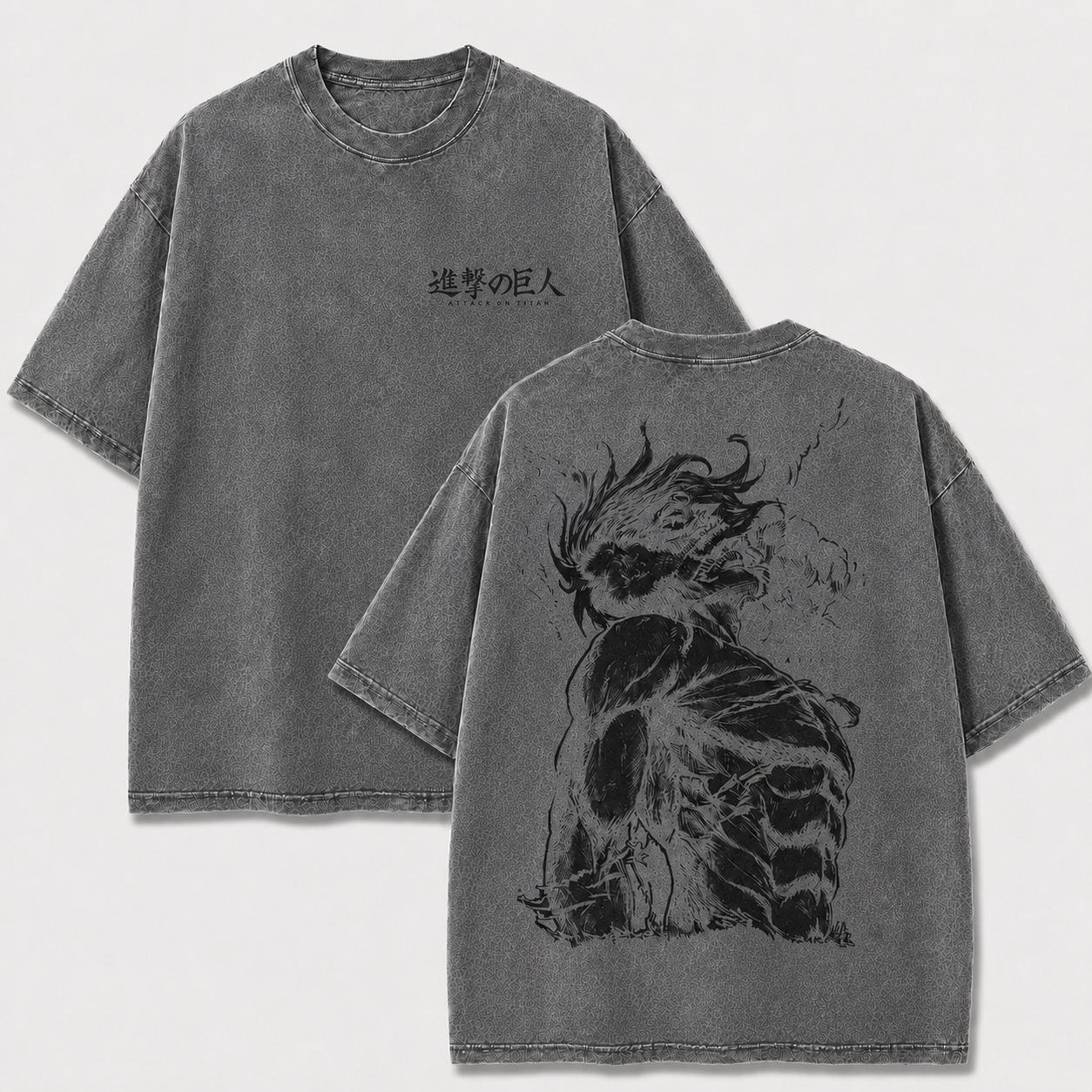 Long-Haired Raging Giant Vintage Washed Graphic T-Shirt