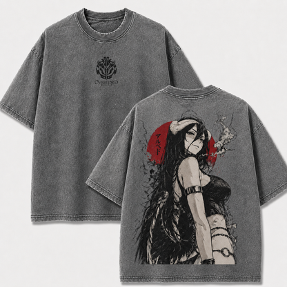 Dark Winged Guardian Vintage Washed Graphic Tee