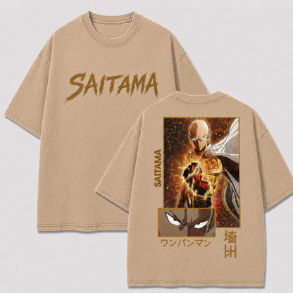 Oversized Streetwear Graphic Tee – Energy Charge Framed Portrait Print