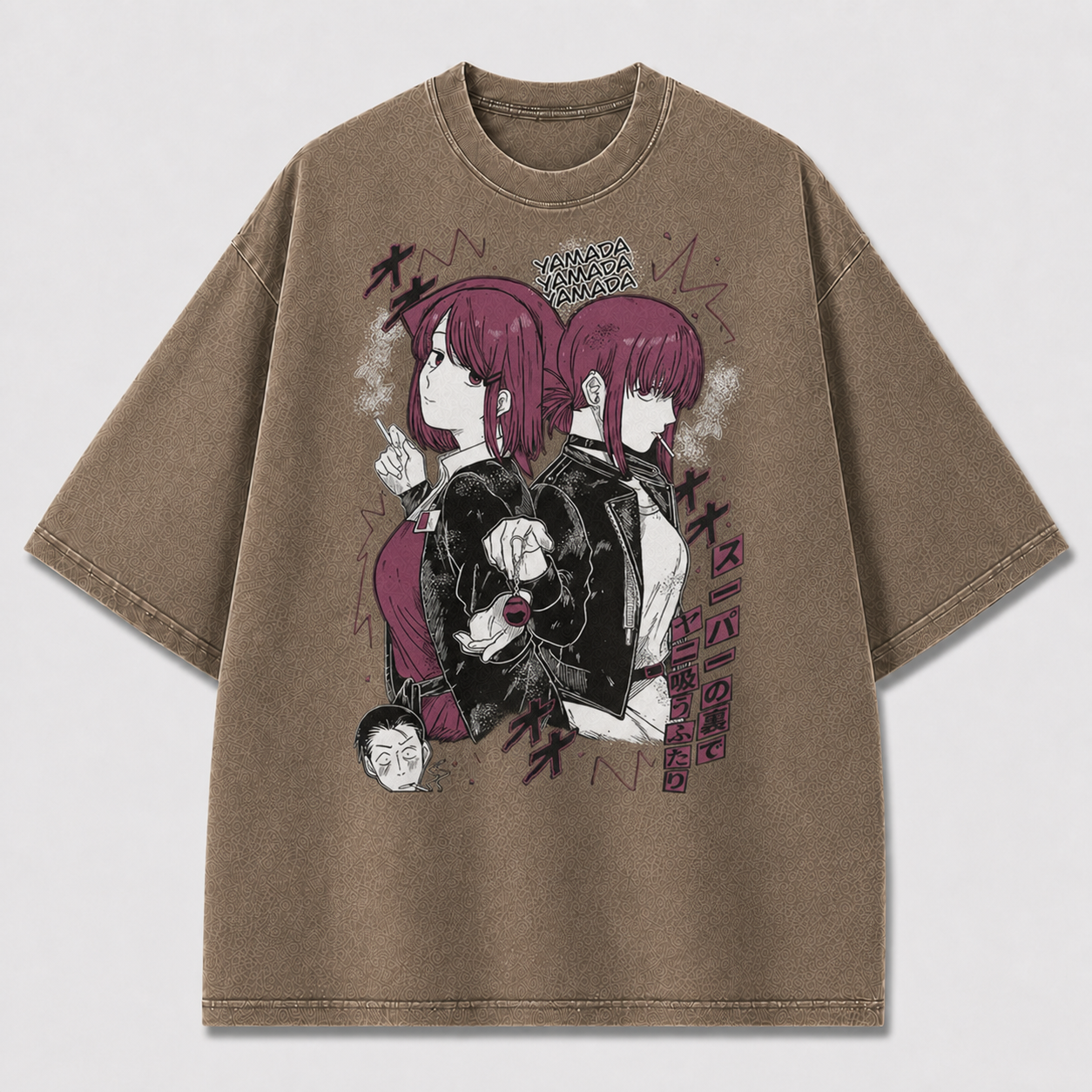 Dual Portrait Streetwear Graphic Tee