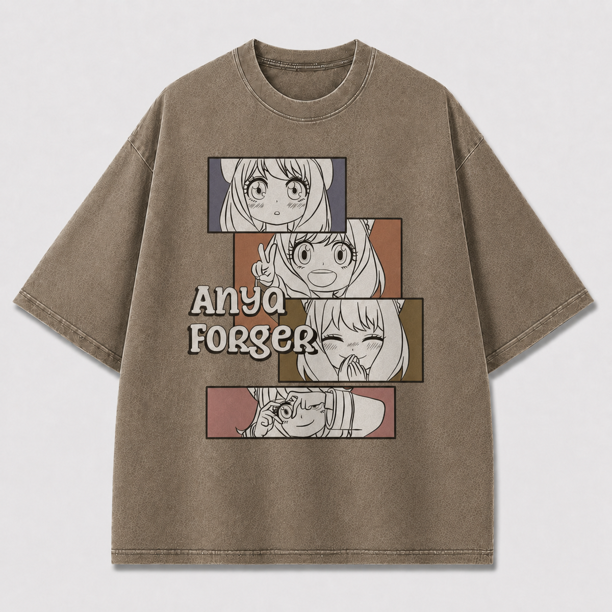 Cute Anime Panel Graphic Tee