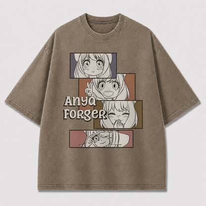 Cute Anime Panel Graphic Tee