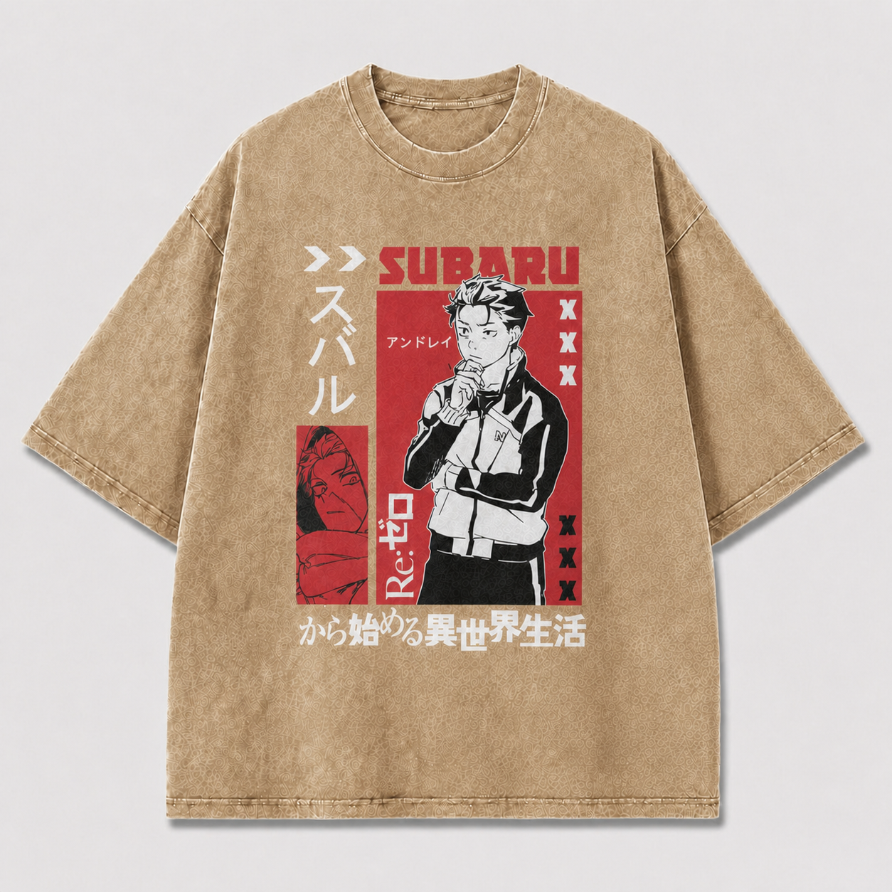 Red-and-black Academy Character Tee