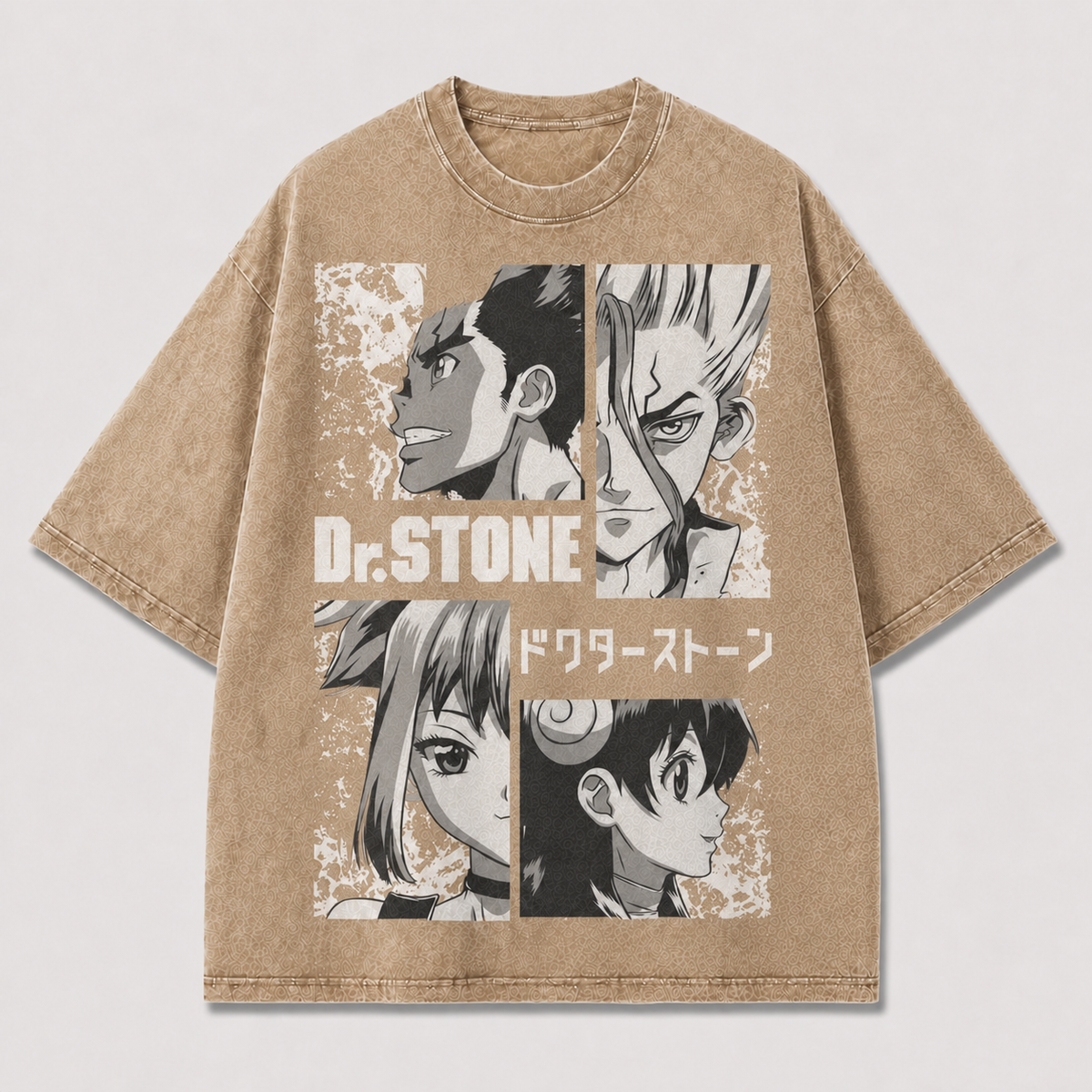 Science Adventure Manga Collage Tee