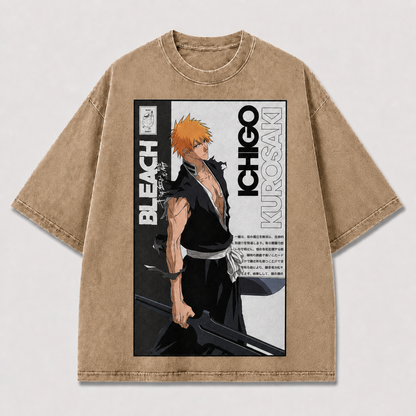 Monochrome Swordsman Poster Tee