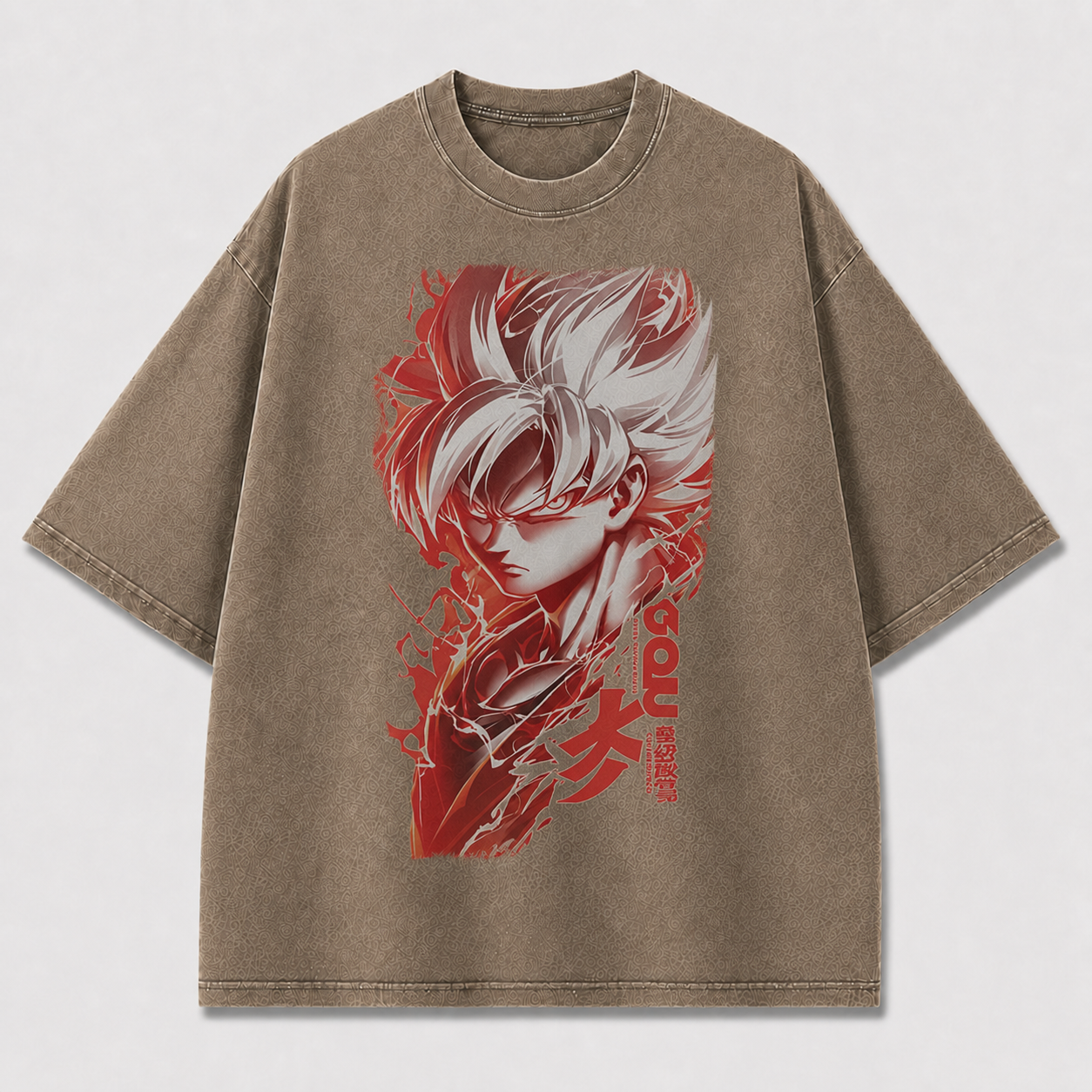 Red Energy Warrior Graphic Tee