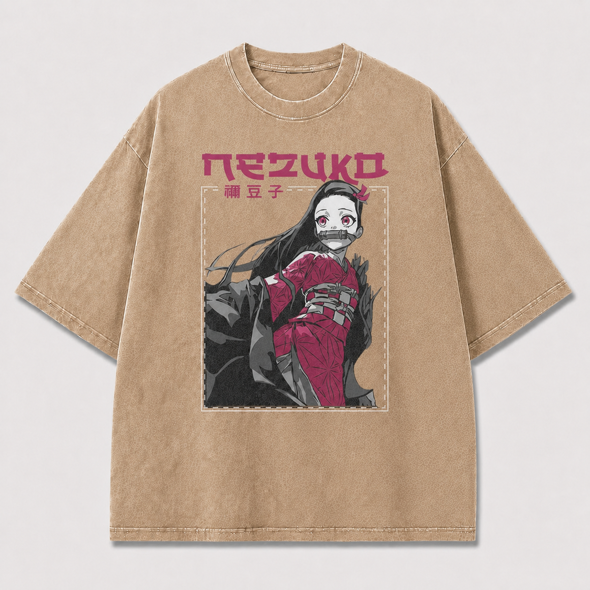 Pink-accented Bamboo Warrior Tee
