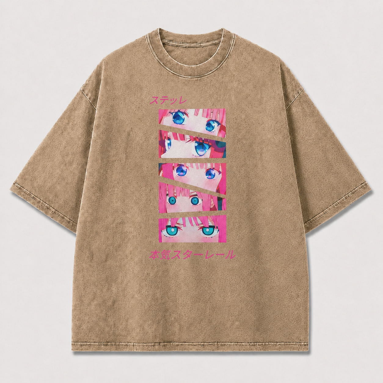 Pink Vision Grid Graphic Tee