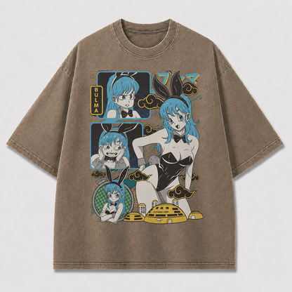 Blue Bunny Graphic Tee