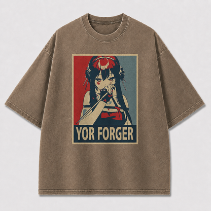 Retro Anime Portrait Graphic Tee