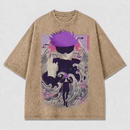 Whimsical Purple Sorcerer Tee