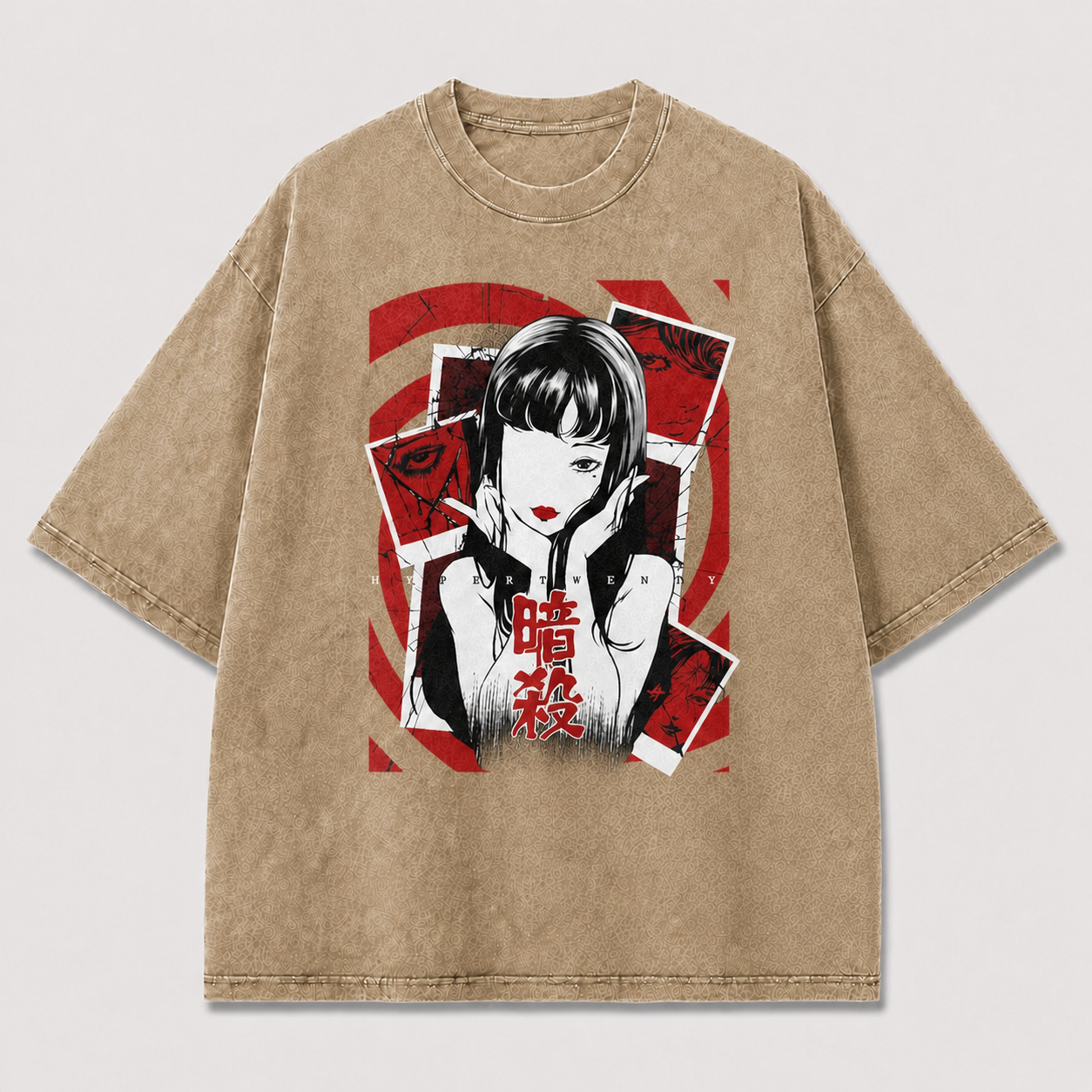 Crimson Portrait Graphic Tee