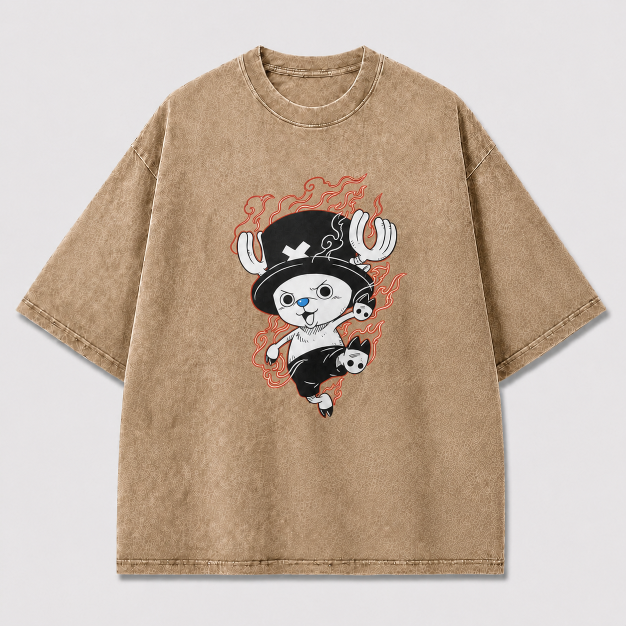 Flame Mascot Graphic Tee