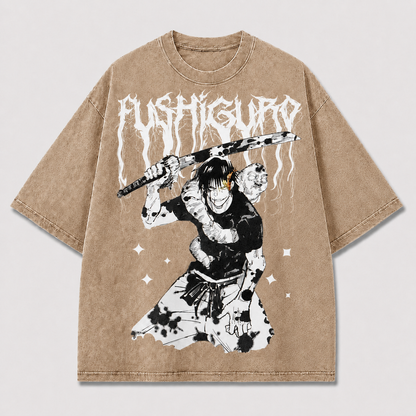 Distressed Dark Warrior Graphic Tee
