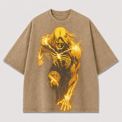 Glowing Titan Figure Tee
