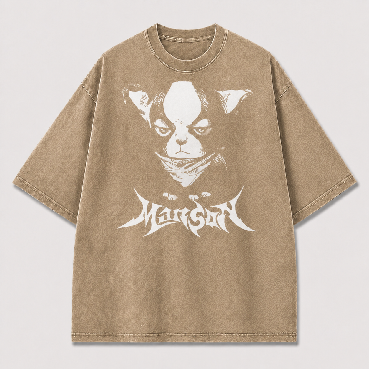 Monochrome Cat Graphic Tee