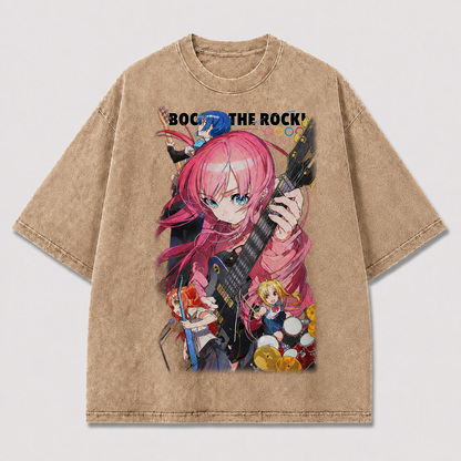 Rock Star Character Graphic Tee