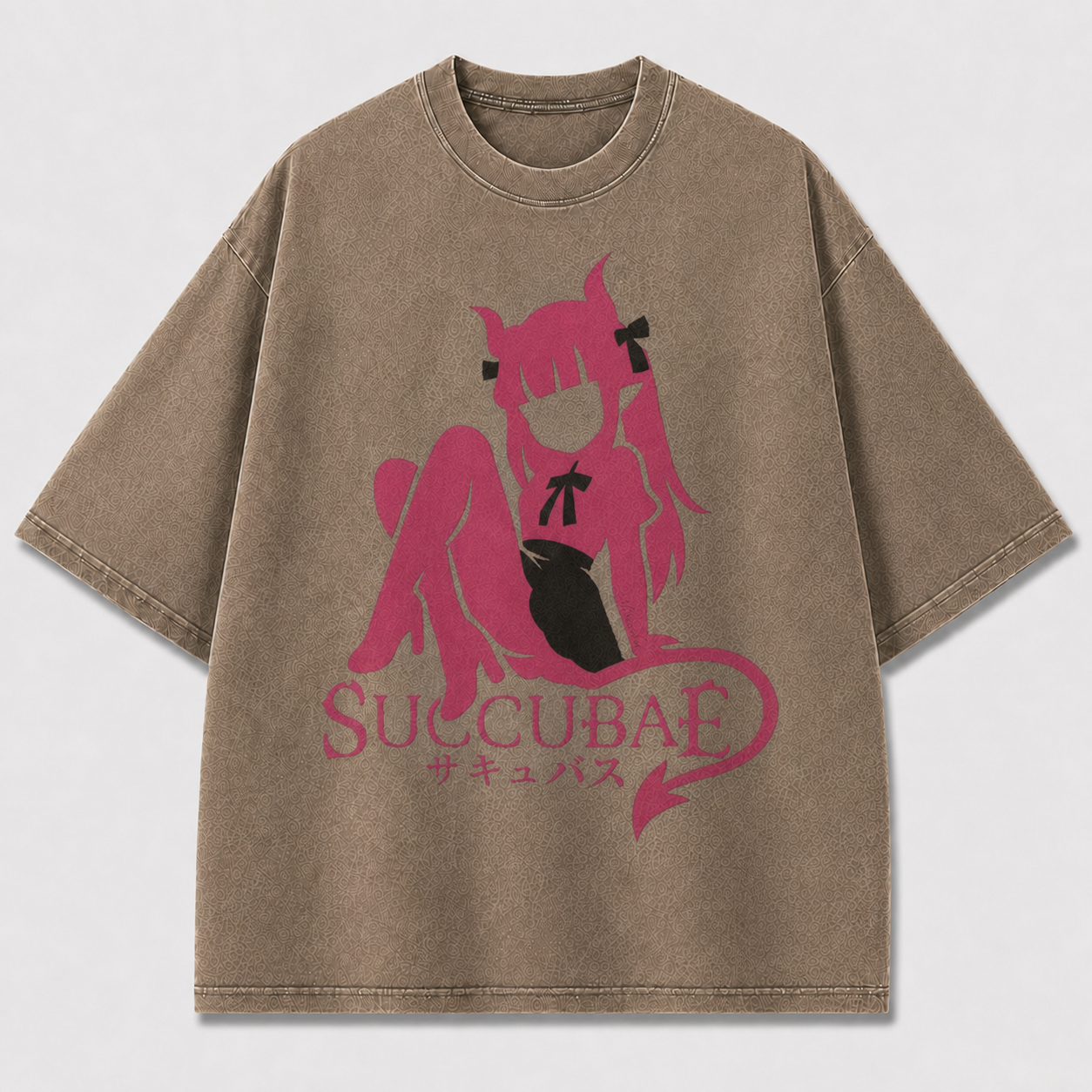 Pink Succubus Graphic Tee