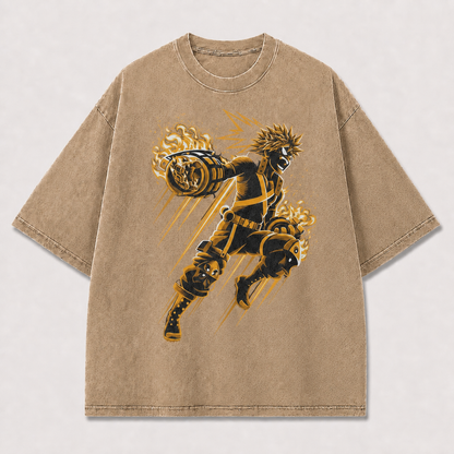 Golden Cyborg Graphic Tee