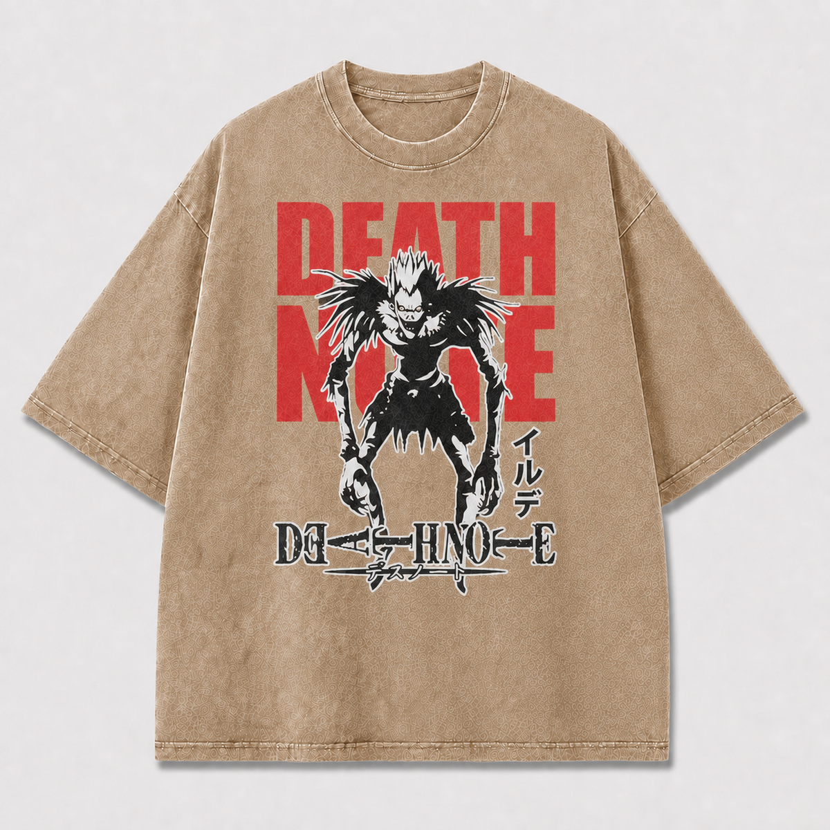 High-contrast and Graphic Featuring an Ominous Oversized Graphic Tee