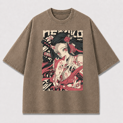 Fox Mask Portrait Graphic Tee