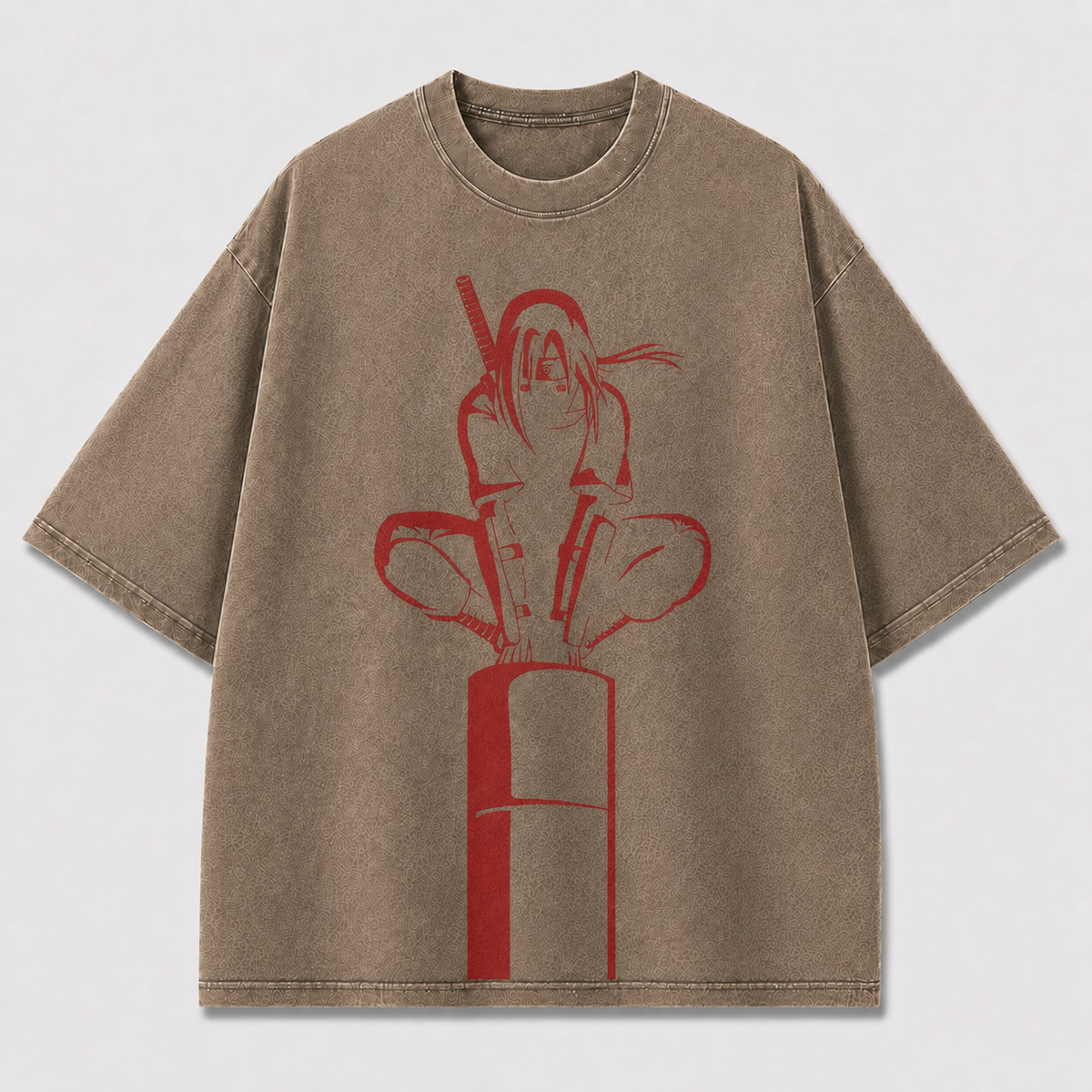 Crimson Shadow Graphic Tee