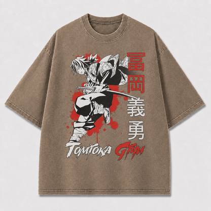 Red Samurai Warrior Graphic Tee