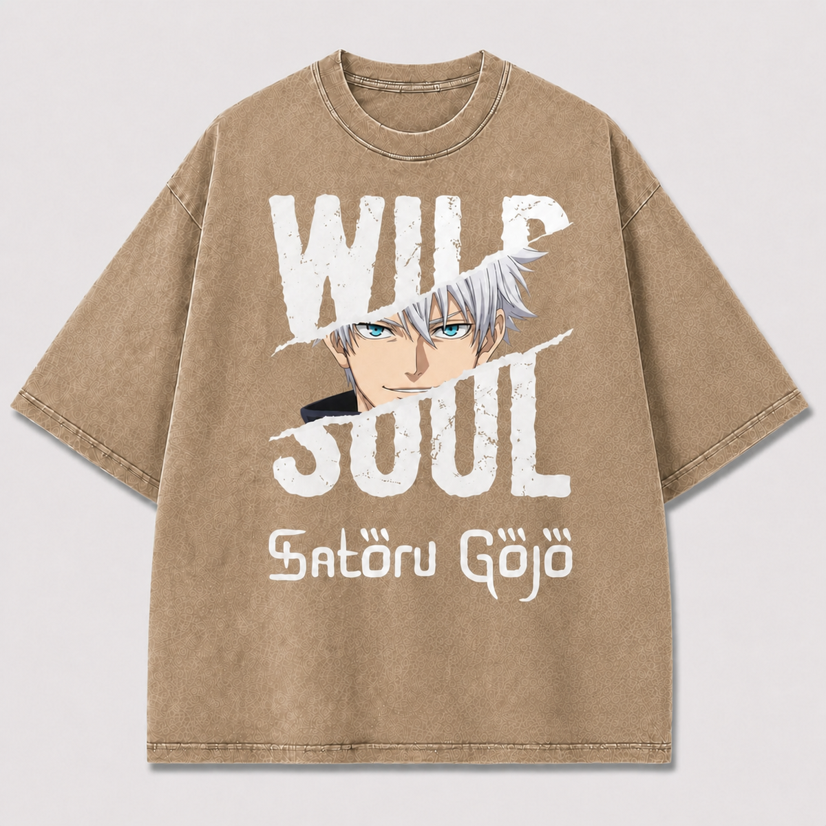Wild Soul Typography Portrait Tee