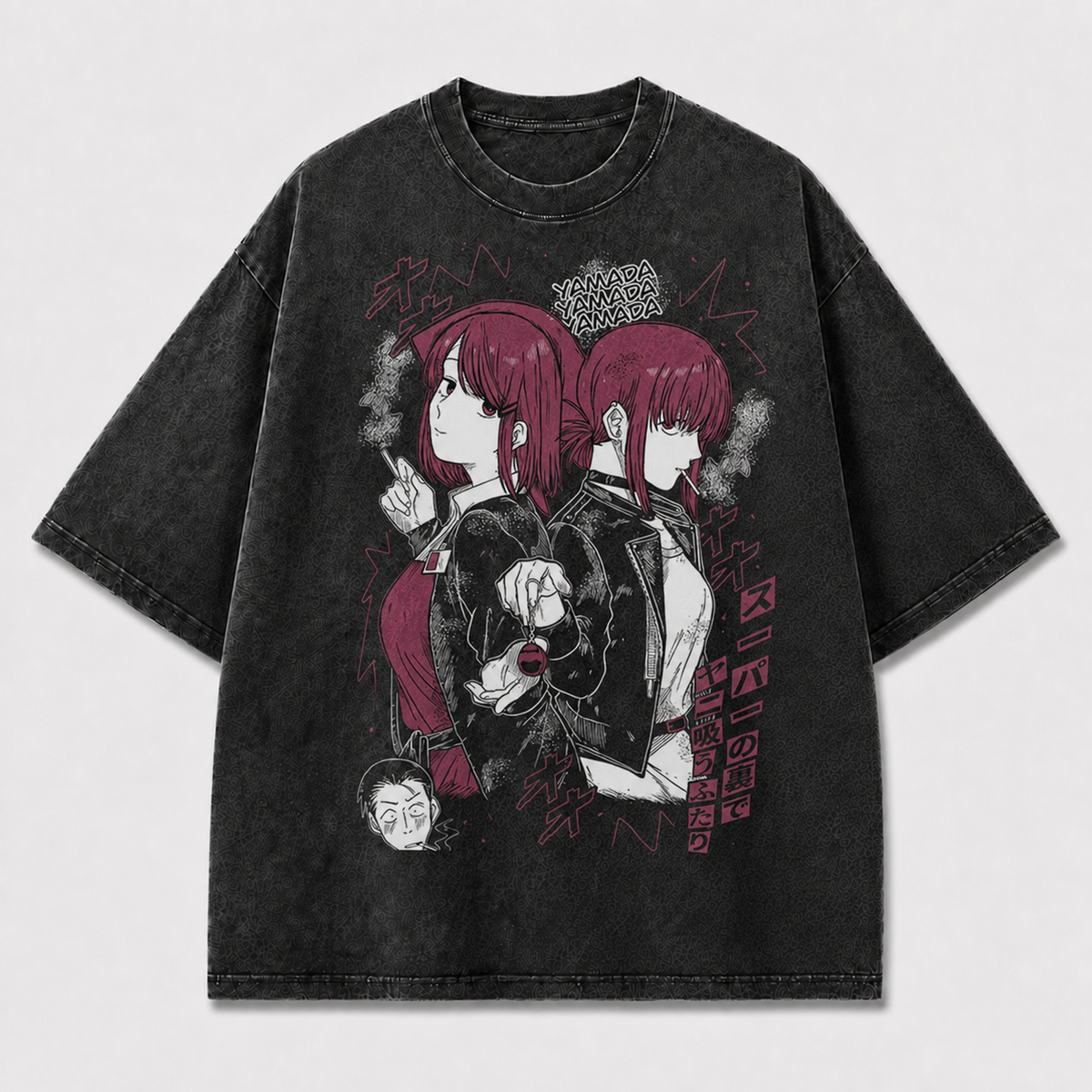 Dual Portrait Streetwear Graphic Tee